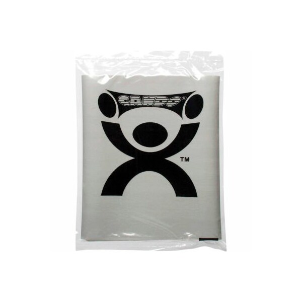 Fabrication Enterprises CanDo Latex Free Pre-Cut Exercise Band, Silver, 48"L Strips, 1/PK 1353864 - main